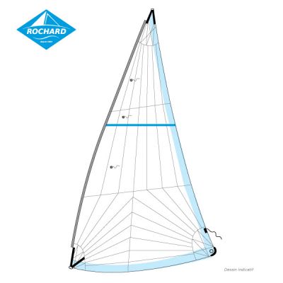 Génois sur enrouleur orienté Pro Radial course-croisière